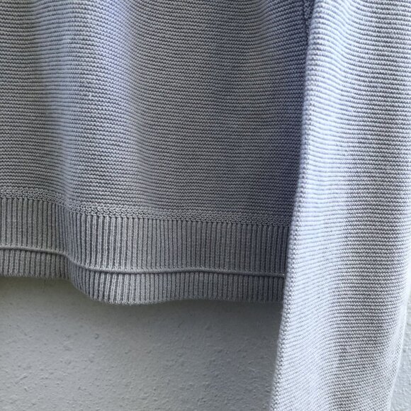 LULULEMON Nurture & Nature Serene Blue Boxy Pullover Sweater No Size Tag Check M - Picture 7 of 9